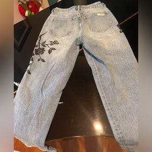 Pacsun Floral Jeans